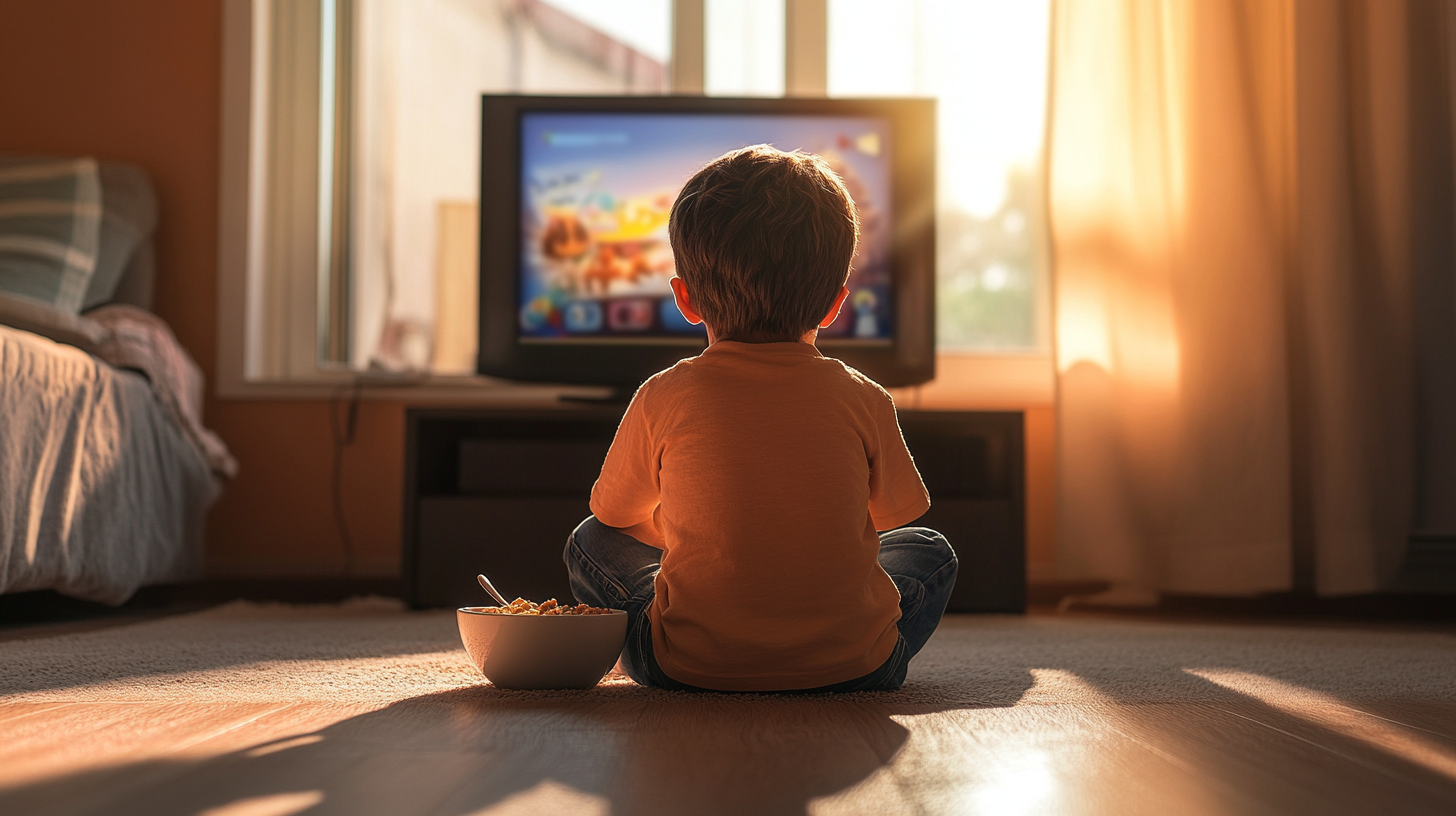 Saturday Cartoons - AI-generated retro animation style