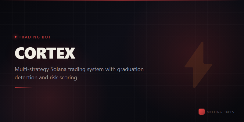 CORTEX - multi-strategy Solana trading system