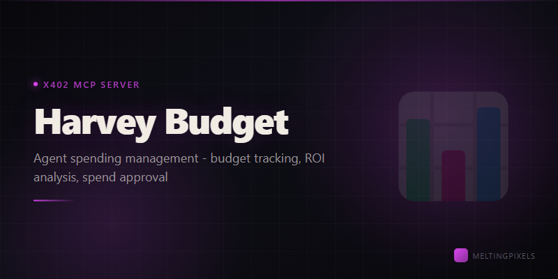 Harvey Budget - agent spending management via x402